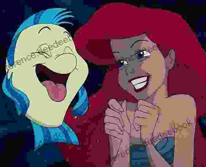 A Color Image Of Ariel, A Mermaid With Long Red Hair, From The Disney Animated Film 'The Little Mermaid' The Corridor Of Time Disney Group