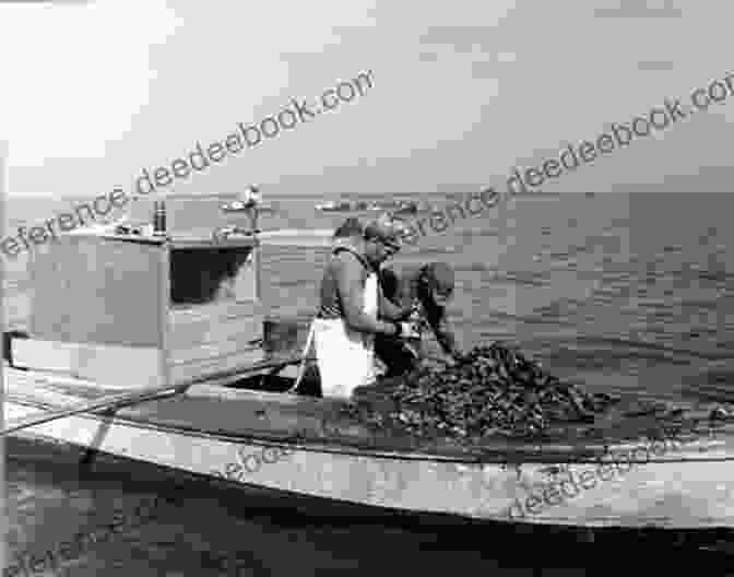 A Group Of Oystermen On A Steamboat CHESAPEAKE 1910: NEWS READERS ON BAY STEAMERS THE GREAT WAR AND PROHIBITION (Steamboats Oyster Wars: The News Reader 3)