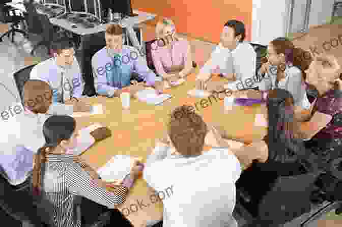 A Group Of People In A Meeting Room, Discussing And Negotiating The Hatchet Man S Playbook: The Insider S Guide To Office Politics And Corporate Self Defense