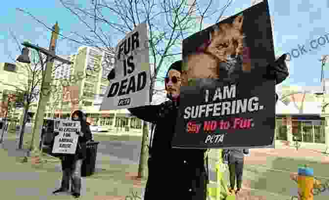 A Group Of People Protesting Against Animal Cruelty. FOOTPRINTS Visual Catalogue: A Fun Way To Learn More About ANIMALS (Great Ideas Collection 2)