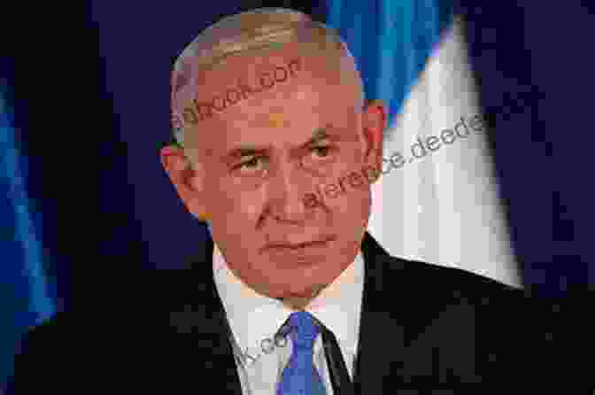 A Headshot Of Benjamin Netanyahu, Israel's Longest Serving Prime Minister, Against A Blue Background. Master Of Influence: Benjamin Netanyahu S 10 Secrets Of Power Rhetoric Charisma