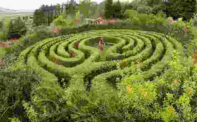 A Labyrinth At Owl Town Farm With A Person Walking Along The Path Respite: Ode To Owl Town Farm