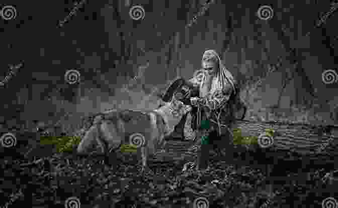 A Majestic Wolf Warrior, Draped In Ancient Armor, Stands Amidst A Moonlit Forest. WOLF SHADOW S PROMISE (Legendary Warriors 4)