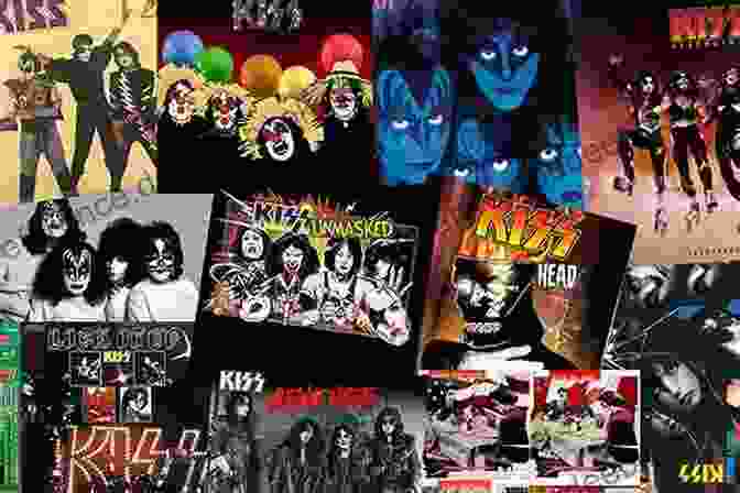 A Montage Of Iconic Images From Rock Addiction Rock Kiss's Career, Including Album Covers, Live Performances, And Candid Moments Rock Addiction (Rock Kiss 1)