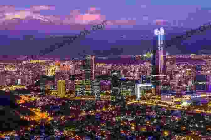 A Panoramic View Of Santiago, Chile, Showcasing The Modern Skyline, Lush Parks, And Towering Andes Mountains In The Background Levitating Llamas: A Backpacking Journey Through The Heart Of Latin America