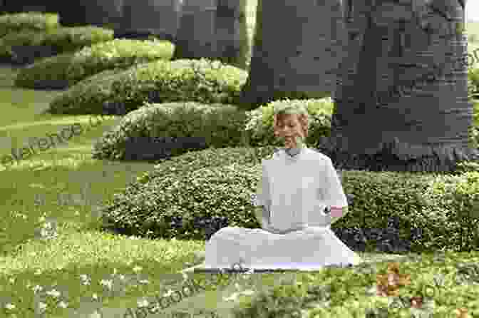 A Person Meditating In A Peaceful Garden Surrounded By Wildflowers Wildflower Heart (The Wildflower House 1)