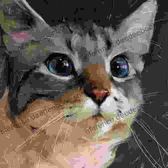 A Realistic Painting Of A Cat 5A: Animals: Learn About Realism (Start Here)