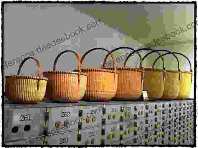 A Seasoned Basket Weaver Proudly Displaying A Collection Of Exquisite Baskets, Each Piece A Testament To Their Dedication And Mastery Of The Craft BASKET WEAVING FOR BEGINNERS: A Beginner S Complete Guide On How To Weave Baskets