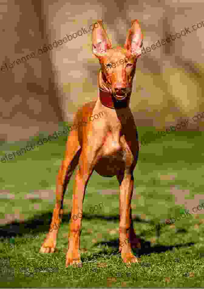 A Sleek And Majestic Pharaoh Hound Standing In A Field Pharaoh Hound (Comprehensive Owner S Guide)