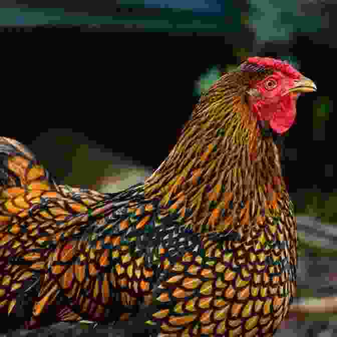 A Wyandotte Chicken With Its Distinctive Laced Feather Pattern Unusual Chickens For The Exceptional Poultry Farmer