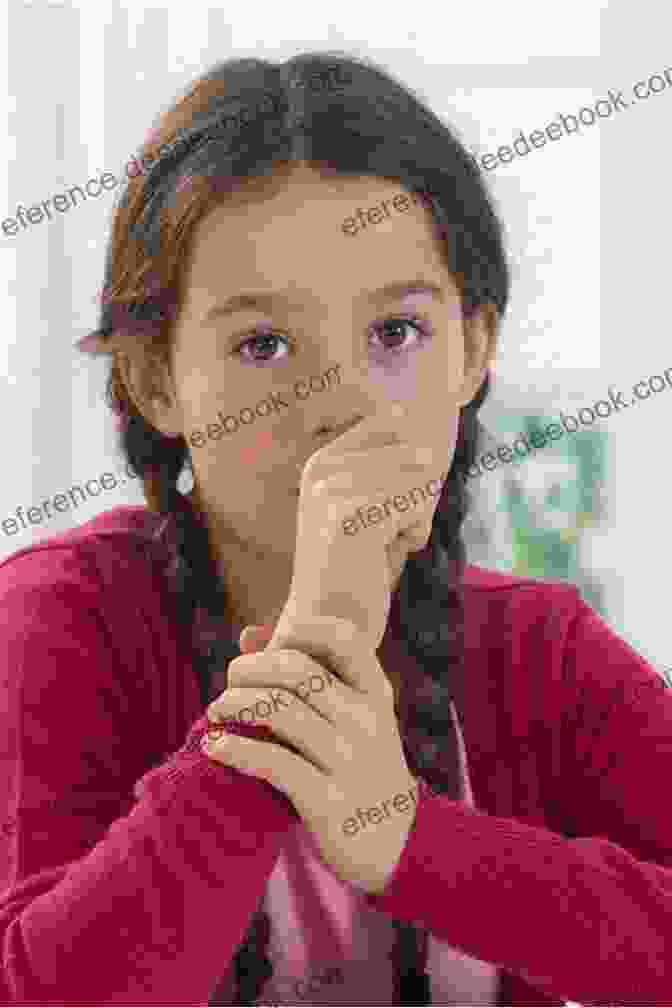 A Young Girl With Her Thumb In Her Mouth, Looking Scared And Lost. The Girl Who Sucked Her Thumb: A Silly Children S Poem About The Bad Habit Of Thumb Sucking Ages 3 6 (self Regulation Skills)