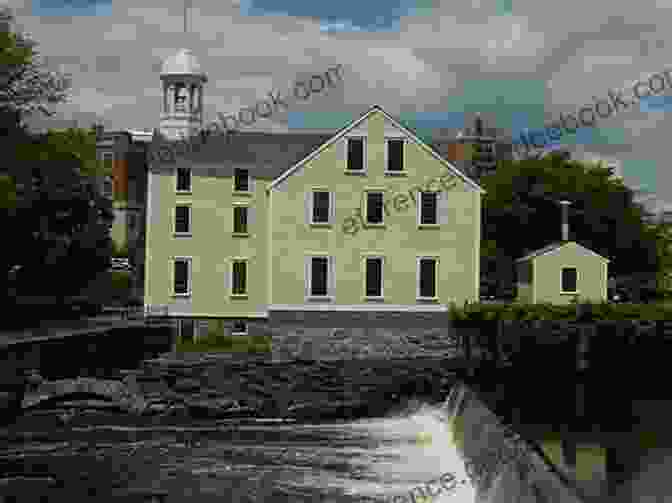 An Aerial View Of A Rhode Island Mill Village, Showcasing The Historical Architecture And Picturesque Setting Amidst Lush Greenery. Rhode Island S Mill Villages: Simmonsville Pocasset Olneyville And Thornton (Images Of America)