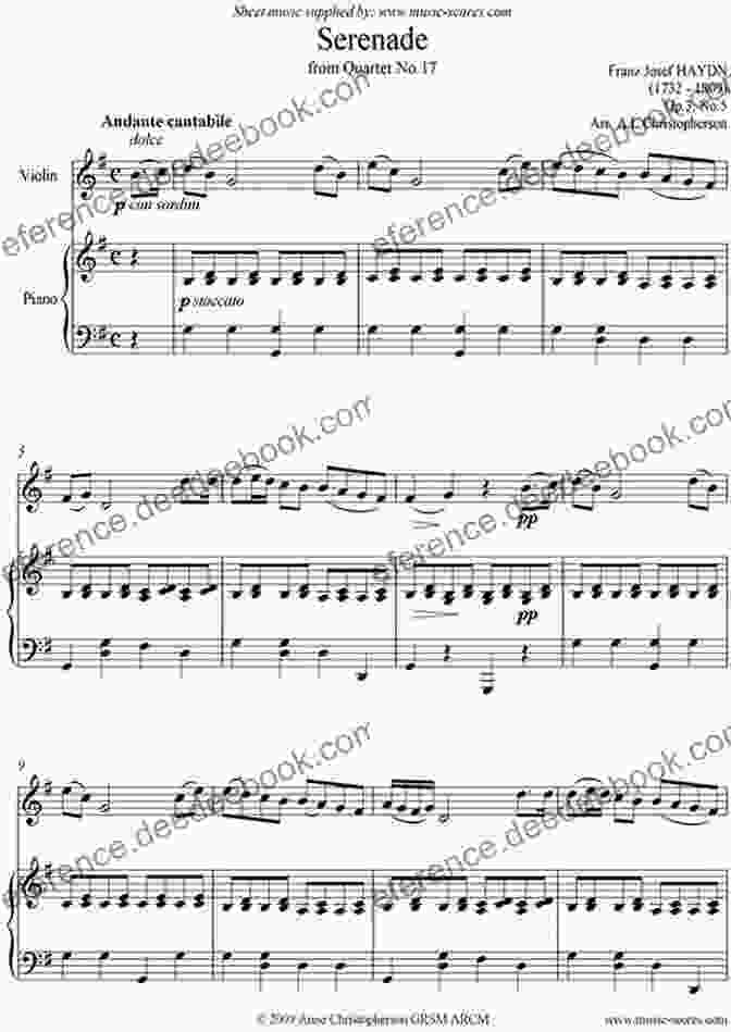 Andante Cantabile From 'Serenade In A Minor, Op. 7' By Jean Sibelius, Performed By The Philharmonia Orchestra 10 (Easy) Romantic Pieces For French Horn Quartet (HORN 4): For Beginners (10 Romantic Pieces French Horn Quartet 5)