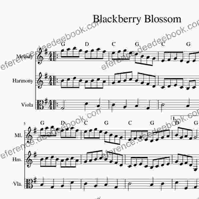 Blackberry Blossom Sheet Music Old Time Fiddle Style: A Collection Of 35 Tradtional Appalachian Tunes