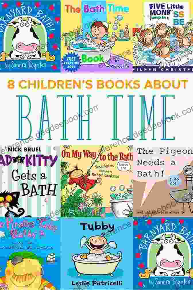 Click, Clack, Moo: Bath Time Book Cover With A Cow Wearing A Shower Cap And A Duck Looking Surprised Click Clack Rainy Day/Ready To Read Level 2 (A Click Clack Book)