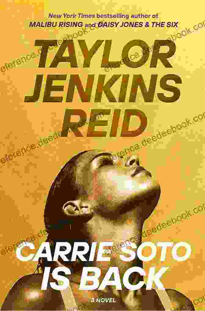 Cover Of Carrie Soto Is Back By Taylor Jenkins Reid, Featuring A Determined Looking Woman On A Tennis Court Carrie Soto Is Back: A Novel