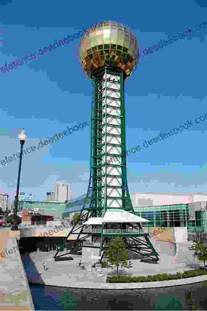 Exterior View Of The Sunsphere, Knoxville, With Its Futuristic Design And Reflective Panels A Walking Tour Of Knoxville Tennessee (Look Up America Series)