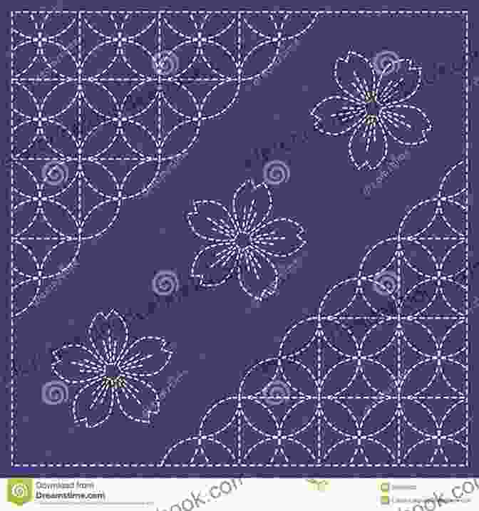 Flower Motif Sashiko Pattern Step By Step Make To Sashiko: Basic Understanding Of Sashiko: Fast And Easy Sewing Sashiko Patterns