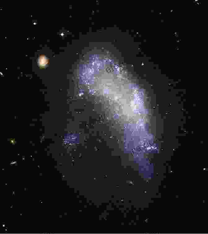 Hubble Space Telescope Image Of An Irregular Galaxy, Demonstrating Its Asymmetric And Chaotic Appearance Galaxies (The Quaint And Quizzical Cosmos)