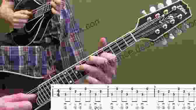 Mandolin Player Demonstrating Bluegrass Techniques, Including Crosspicking And Tremolo Picking Mandolin Tunes Made Easy: Big Note/Large Print Edition