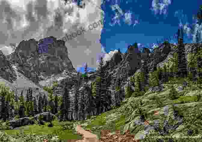 Panoramic View Of The Rocky Mountains With Towering Peaks And Alpine Meadows The Spell Of The Rockies