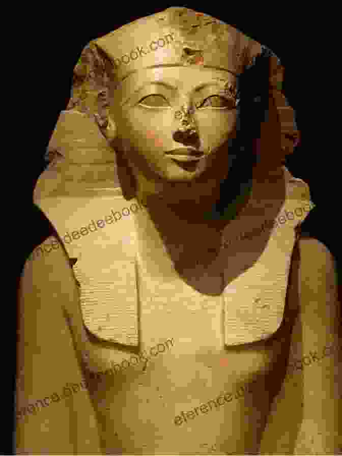 Pharaoh Hatshepsut Standing In A Temple, Wearing A Crown And The Garments Of A Male Pharaoh. Curiously Cara Meets Pharaoh Hatshepsut (African Queens)