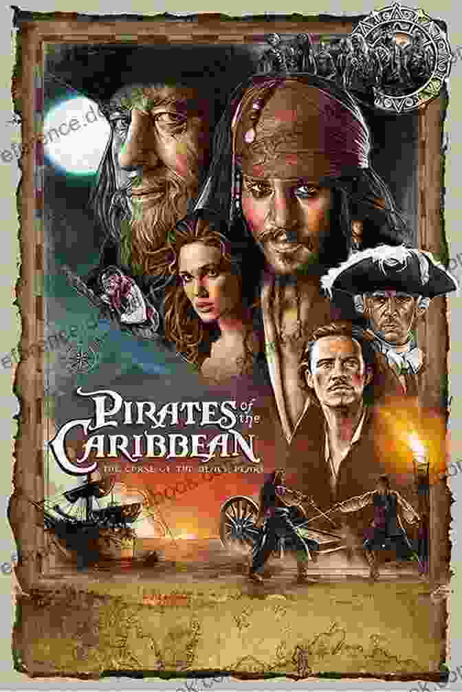 Pirates Of The Caribbean Movie Poster Depicting Swashbuckling Pirates In The Midst Of A Naval Battle, Capturing The Allure And Danger Of These Maritime Outlaws. Pirate Trials: Famous Murderous Pirates Series: THE LIVES AND ADVENTURES Of FAMOUS And SUNDRY PIRATES