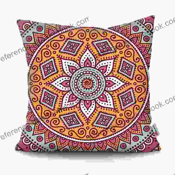 Punch Needle Mandala Cushion Cover Pattern Punch Needle Guide Book: Lovely Craft Patterns Using Punch Needle