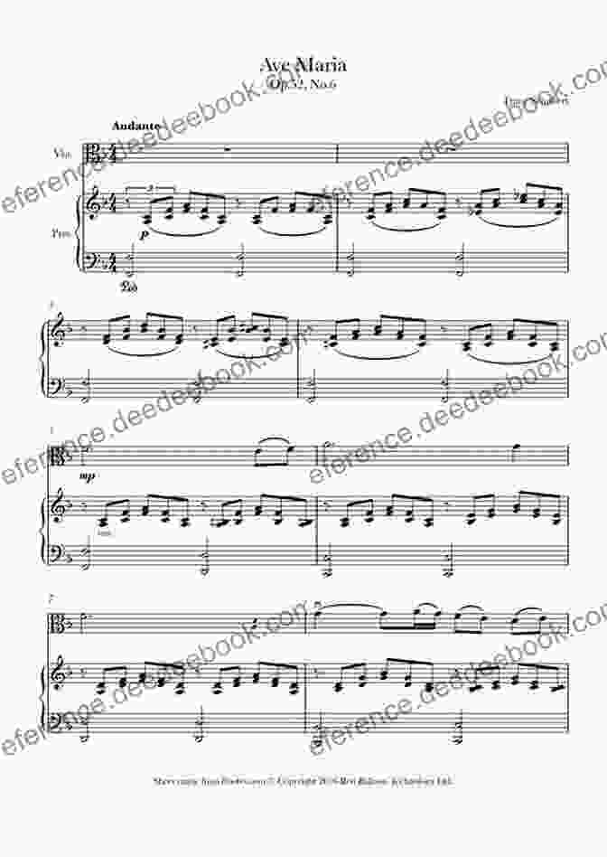 Sheet Music For Ave Maria Arranged For Viola 101 Popular Songs For Viola Drew Beisswenger