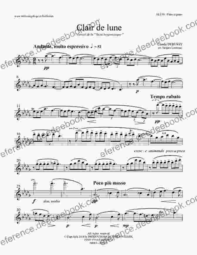 Sheet Music For Clair De Lune Arranged For Viola 101 Popular Songs For Viola Drew Beisswenger