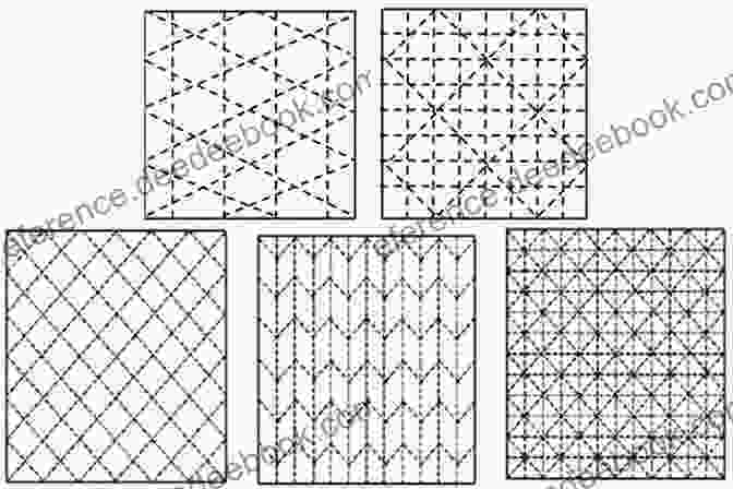 Simple Grid Sashiko Pattern Step By Step Make To Sashiko: Basic Understanding Of Sashiko: Fast And Easy Sewing Sashiko Patterns