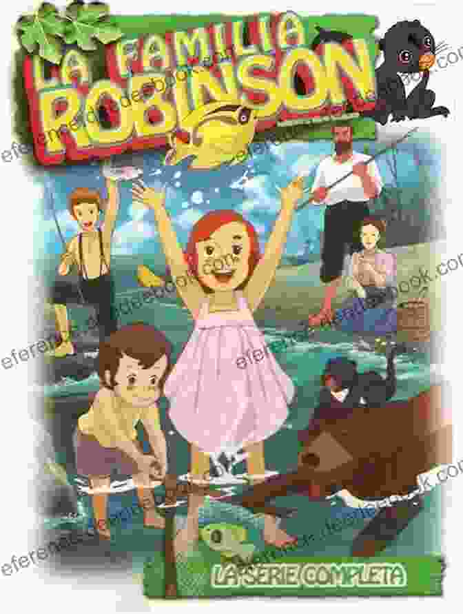 The Robinson Children Exploring The Lush Island, Surrounded By Diverse Flora And Fauna Swiss Family Robinson (A Stepping Stone Book(TM))