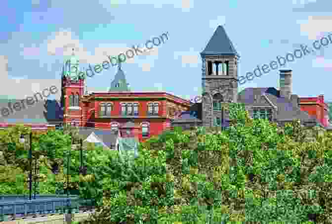 The Skyline Of Woonsocket, Rhode Island, Showcasing The Iconic Steeples Of Its Historic Churches And The Modern Cityscape. Rhode Island S Mill Villages: Simmonsville Pocasset Olneyville And Thornton (Images Of America)