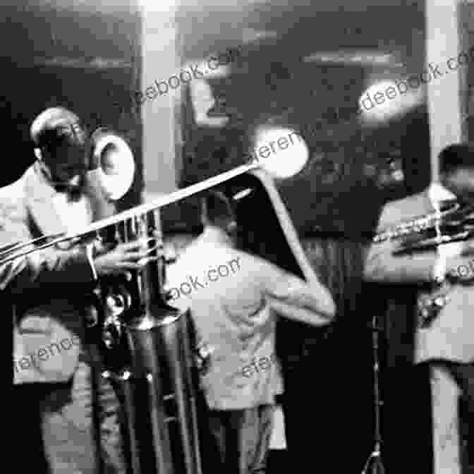 William Bay Performing With A Jazz Ensemble In A Dimly Lit Club, The Stage Adorned With Twinkling Lights. Fun With The Trombone William Bay