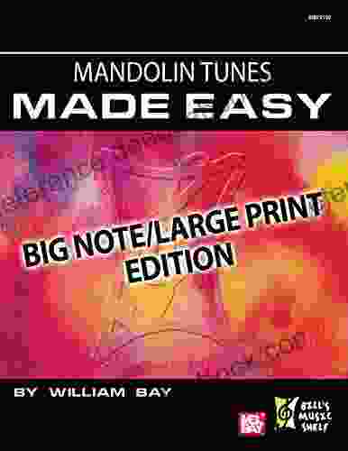 Mandolin Tunes Made Easy: Big Note/Large Print Edition